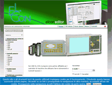 Tablet Screenshot of elconelettronica.it